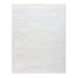 School Smart Newsprint Paper, California Approved, 8-1/2 x 11 Inches, White, 500 Sheets 085240