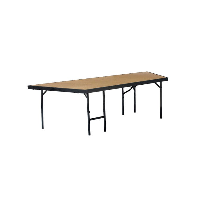 National Public Seating Portable Hardboard Stage Pie, 96 x 36 x 24