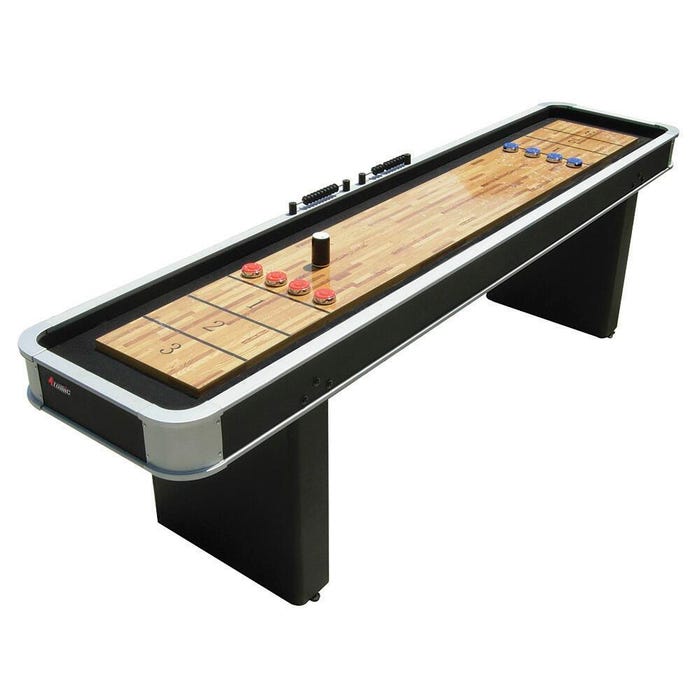 Atomic Platinum Shuffleboard Table, 9 Feet