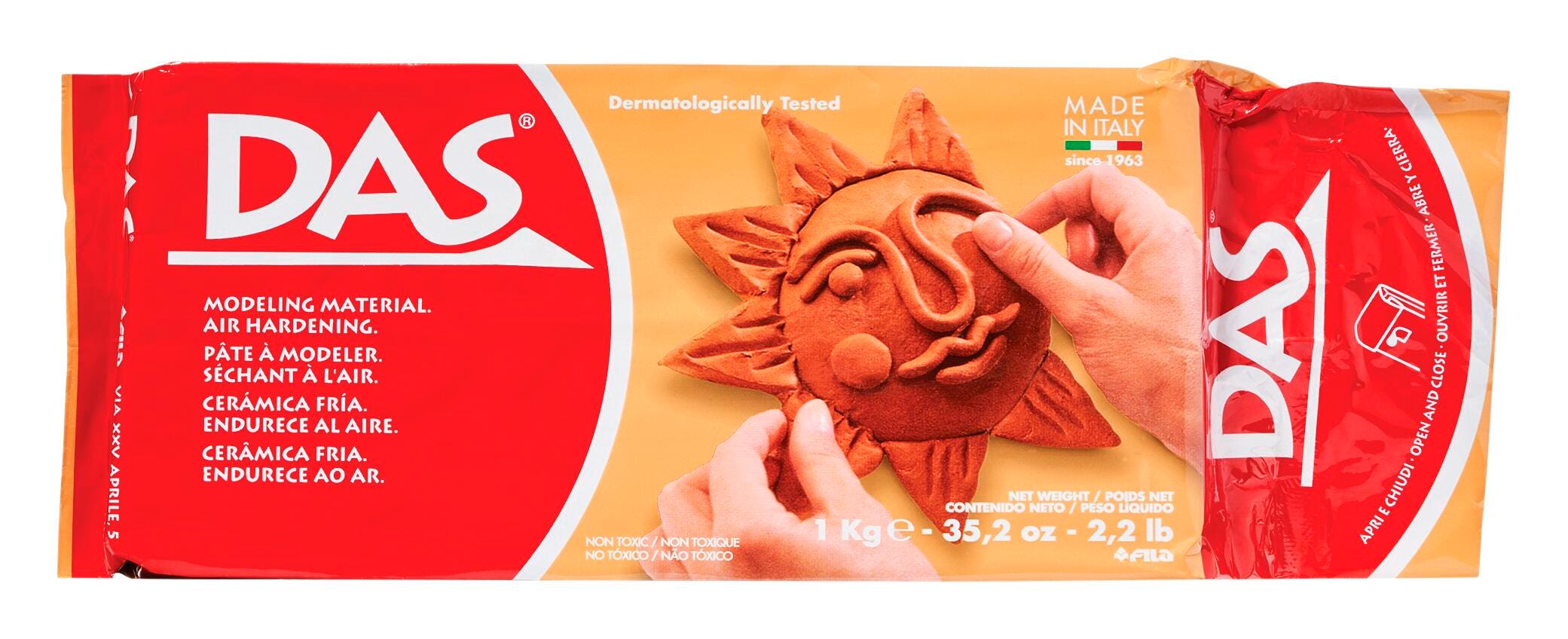 Image for DAS Air Hardening Modeling Clay, Terra Cotta, 2.2 Pounds from School Specialty