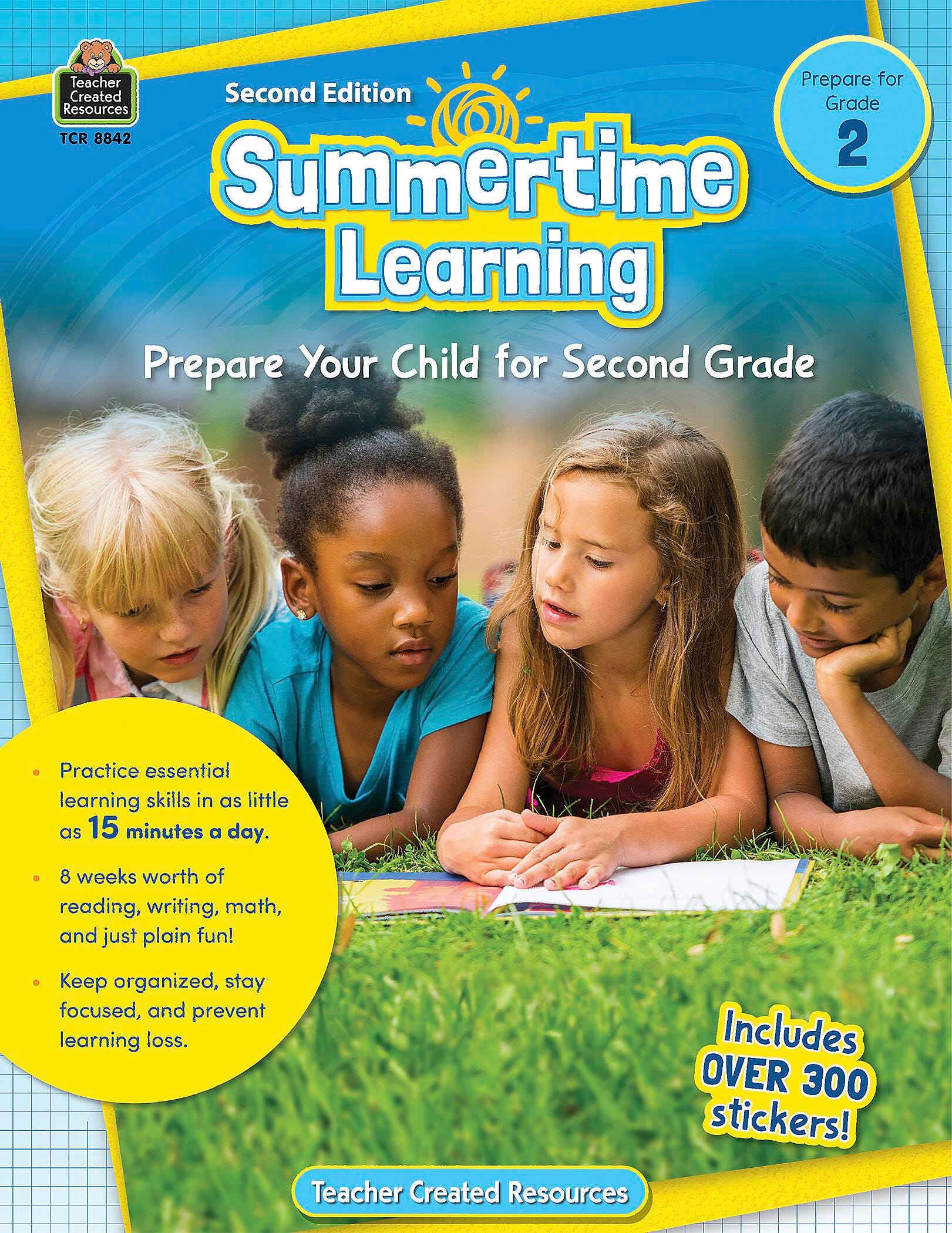 Teacher Created Resource Workbook SummerTime Learning, Grade 2, Item Number 2098935