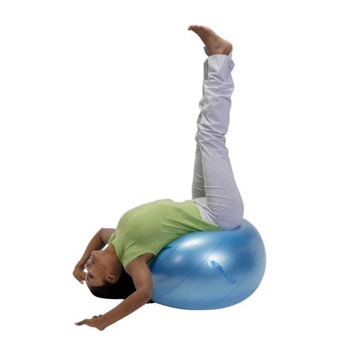 Gymnic Giant Body Ball, 25-1/5 Inches, Blue, Each