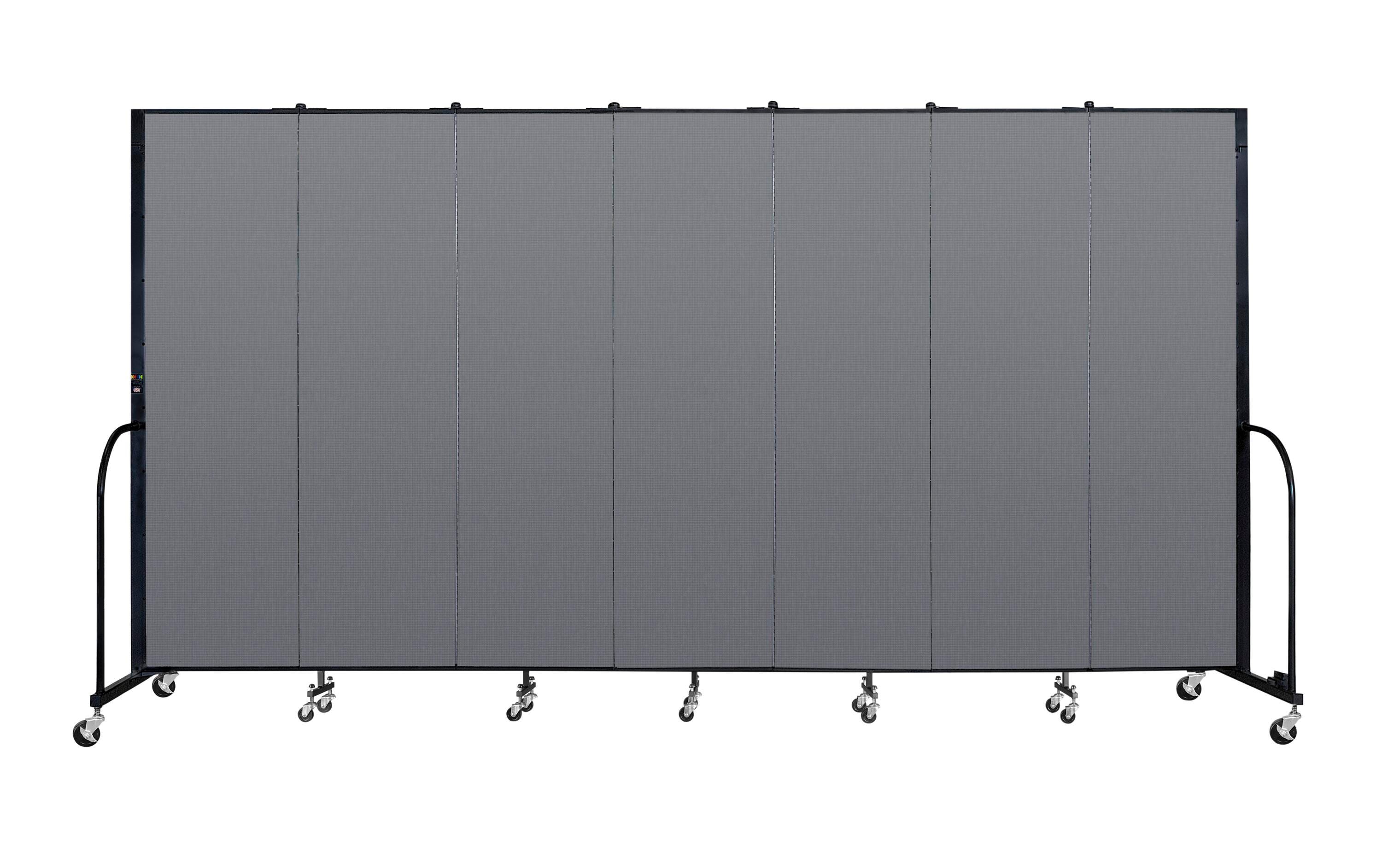Screenflex FREEstanding Room Divider, 7 Panels 4001390