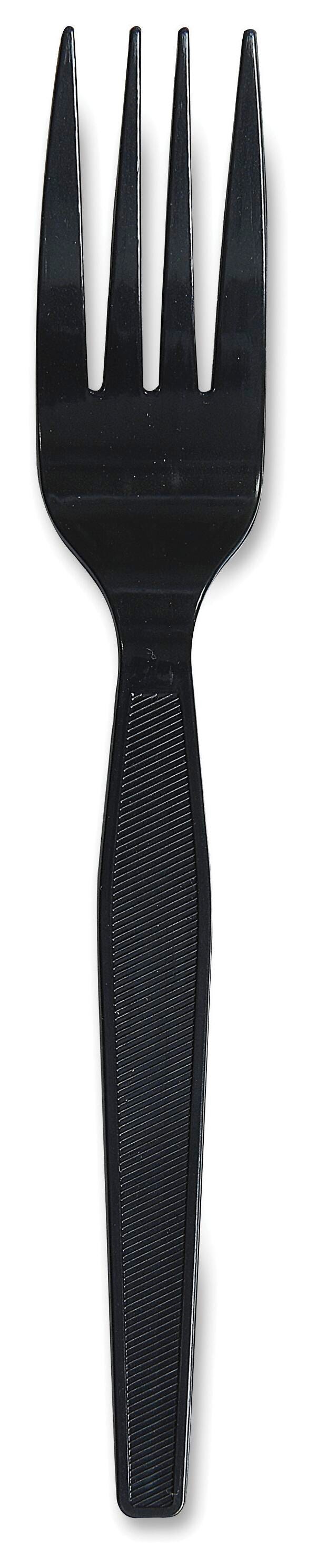 Image for Genuine Joe Fork, Black, Pack of 1000 from School Specialty