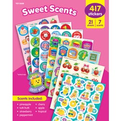 Teacher Created Resources Smelly Stickers, Sweet Scents, Pack of 417