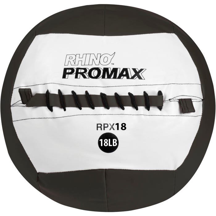 Champion Sports Rhino Skin Promax Medicine Ball, 18 Pounds, Black