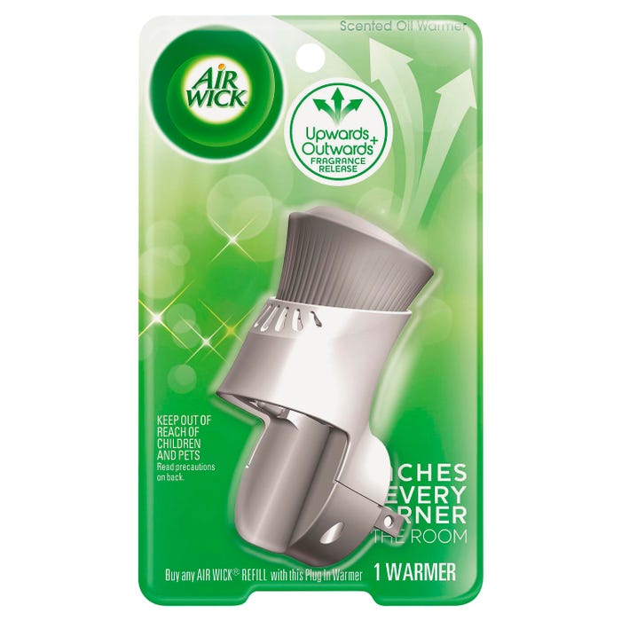 Air Wick Scented Oil Warmer Unit, 3-11/16 in D X 6-5/16 in H, White