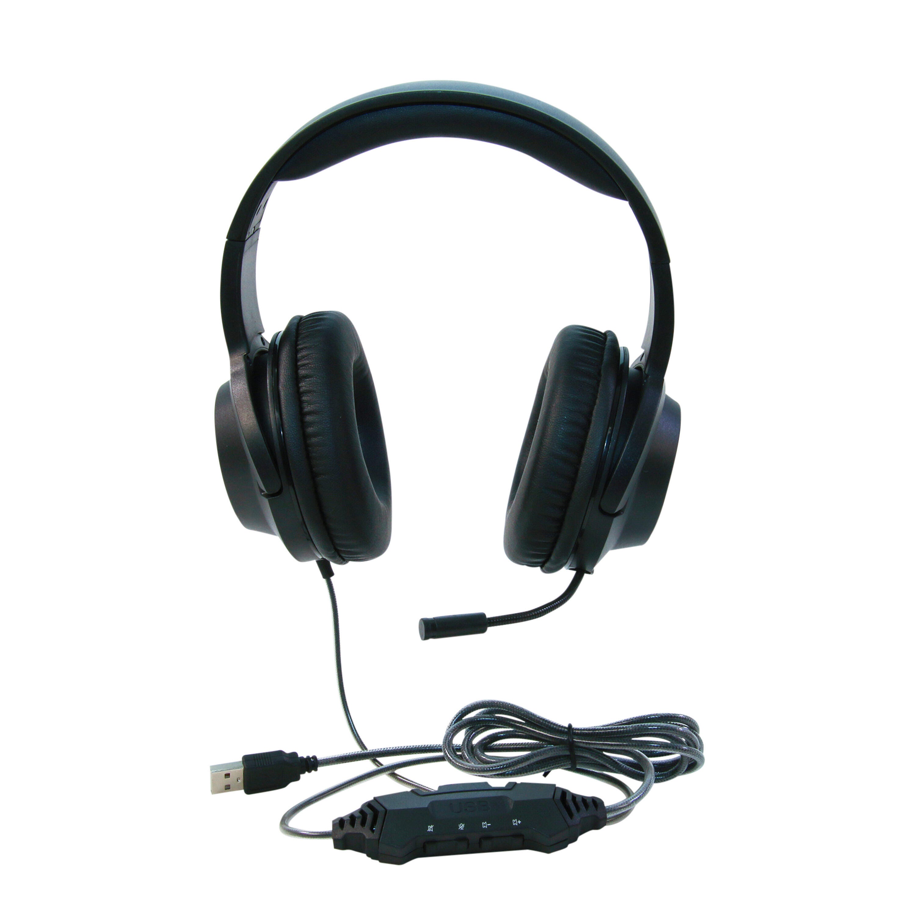 Image for Califone G200 Over-Ear Gaming Headset with Microphone, USB, Black from School Specialty