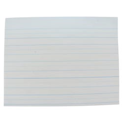 School Smart Skip-A-Line Ruled Writing Paper, 7/8 Inch Ruled Long Way, 11 x 8-1/2 Inches, 500 Sheets 085374