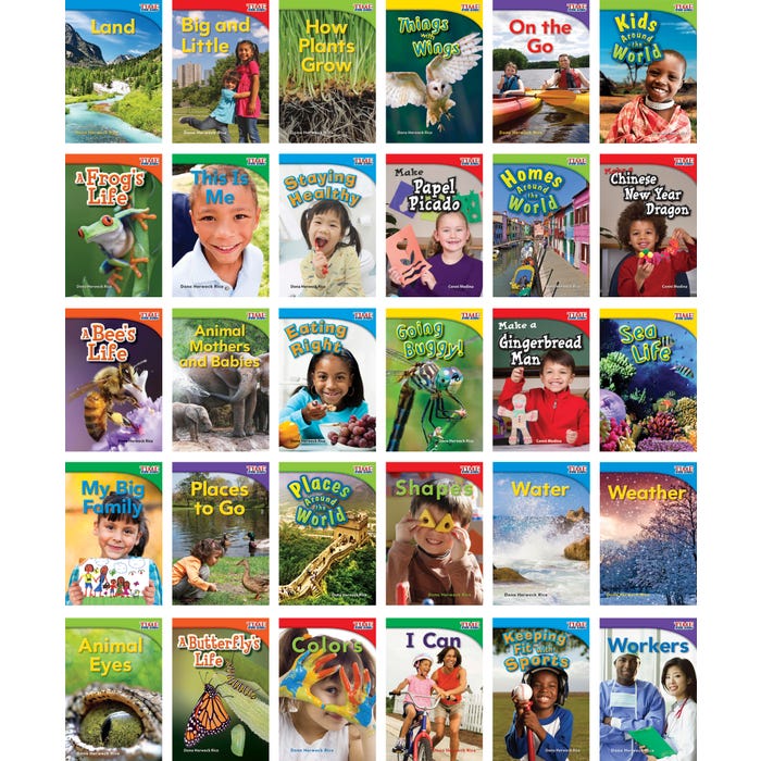 Teacher Created Materials TIME FOR KIDS Informational Text Readers Grade 1, Set of 30