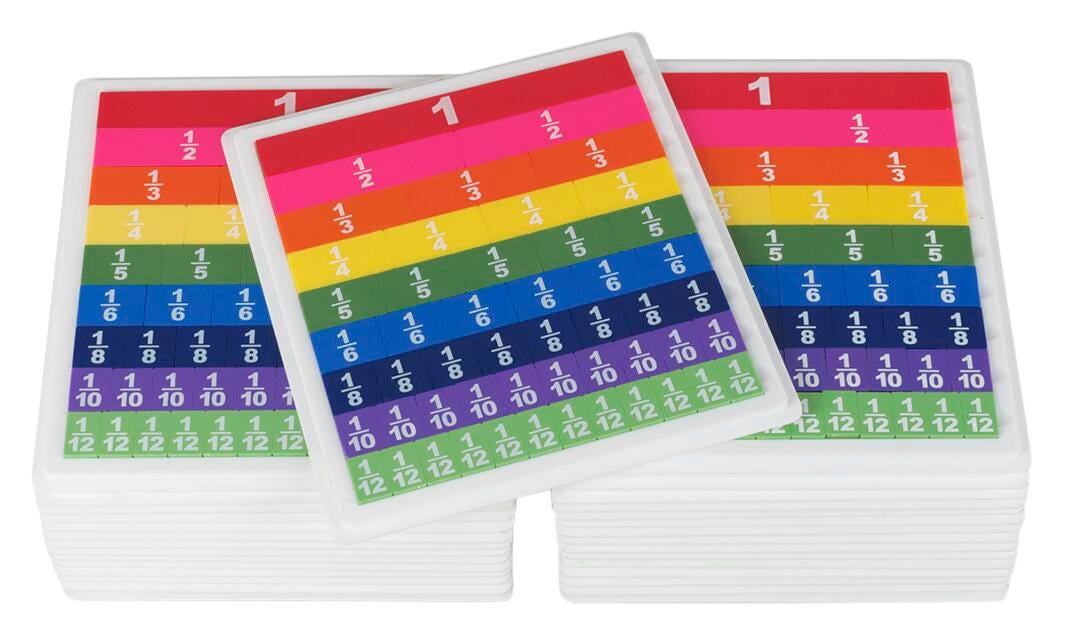 Image for Nasco Fraction Tiles Classroom Set from School Specialty