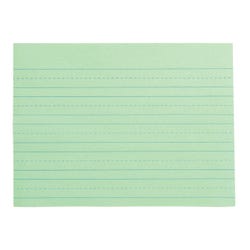 School Smart Green Newsprint Practice Paper, 1 Inch Rule, 12 x 9 Inches, 500 Sheets 085255