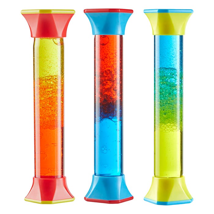 Hand2Mind ColorMix Sensory Tubes, Set of 3