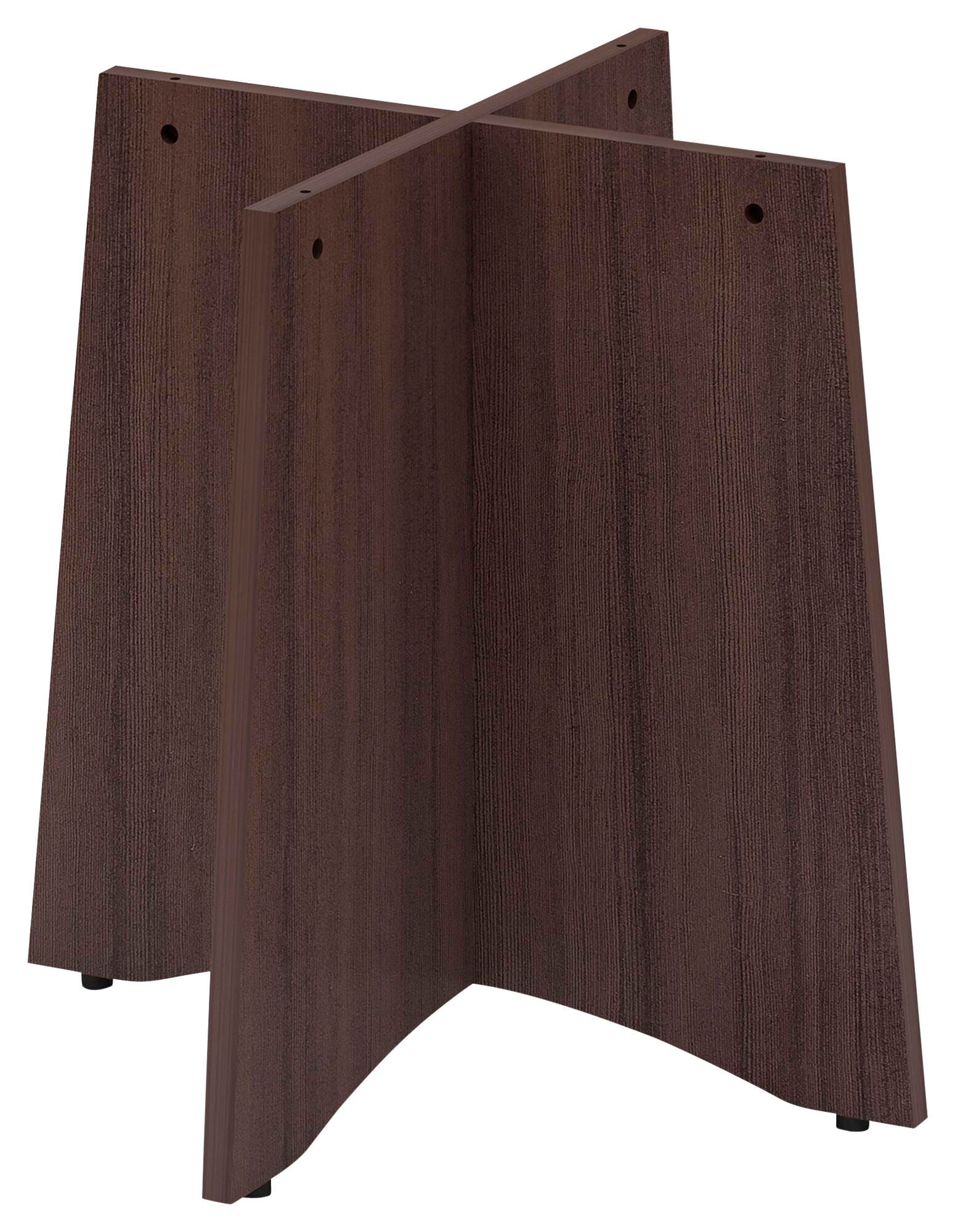 Image for Classroom Select Round Conference Table Base, for 42 or 48 Inch Table Tops, Espresso from School Specialty