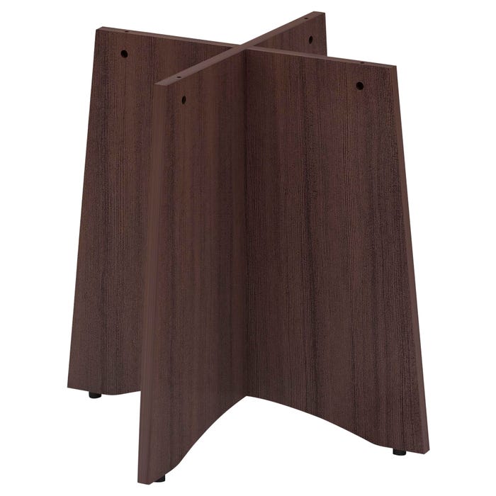 Classroom Select Round Conference Table Base, for 42 or 48 Inch Table Tops, Espresso