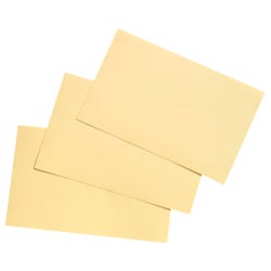 Image for School Smart Unruled Index Cards, 5 x 8 Inches, Canary, Pack of 100 from School Specialty
