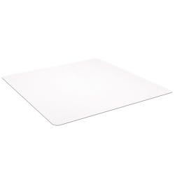 ES Robbins Polycarbonate Chair Mat for Low Pile Carpet, 45 x 53 Inches, Clear