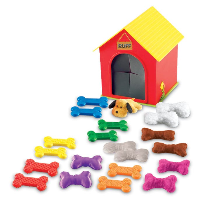 Learning Resources Ruff's House Teaching Tactile Set, 22 Pieces