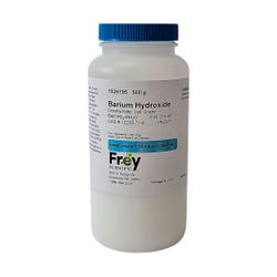Frey Scientific Barium Hydroxide, 500g, White, Lab Grade 1526195