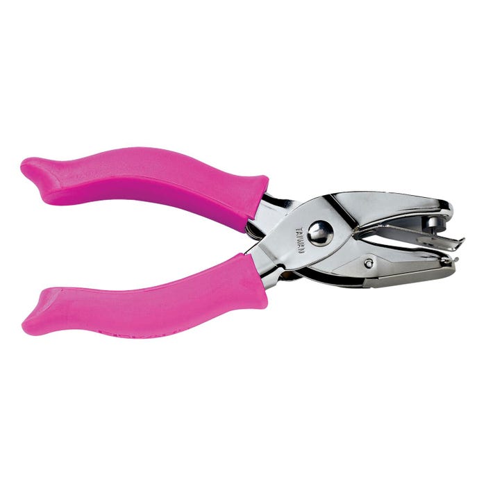 Fiskars Grip Hand Punch, Heart, 1/4 Inch, Each