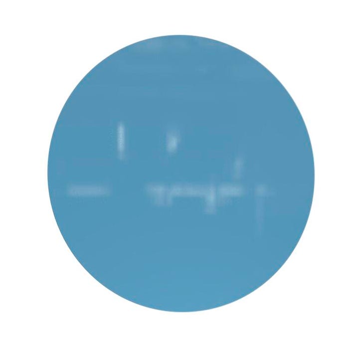 Ghent Coda Low Profile Circular Glassboard, Magnetic, 48 Inch Diameter, Denim