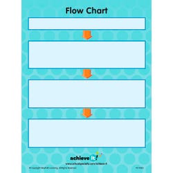 Achieve It! Flow Chart Mountain Thinking Graphic Organizers, Set Of 10 2129840