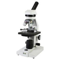 Frey Scientific 131-RLED-MS Monocular Cordless LED Student Microscope 4x, 10x, and 40xR Objectives, Item Number 2090783