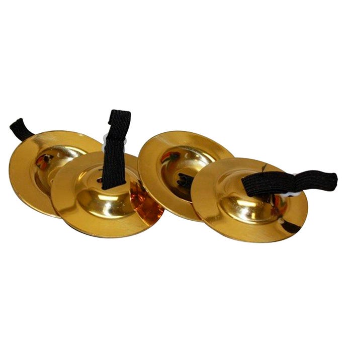 Rhythm Band Finger Cymbals, Set of 4