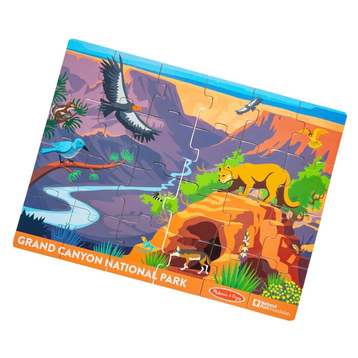 Melissa & Doug Grand Canyon Wooden Jigsaw Puzzle, 24 Pieces