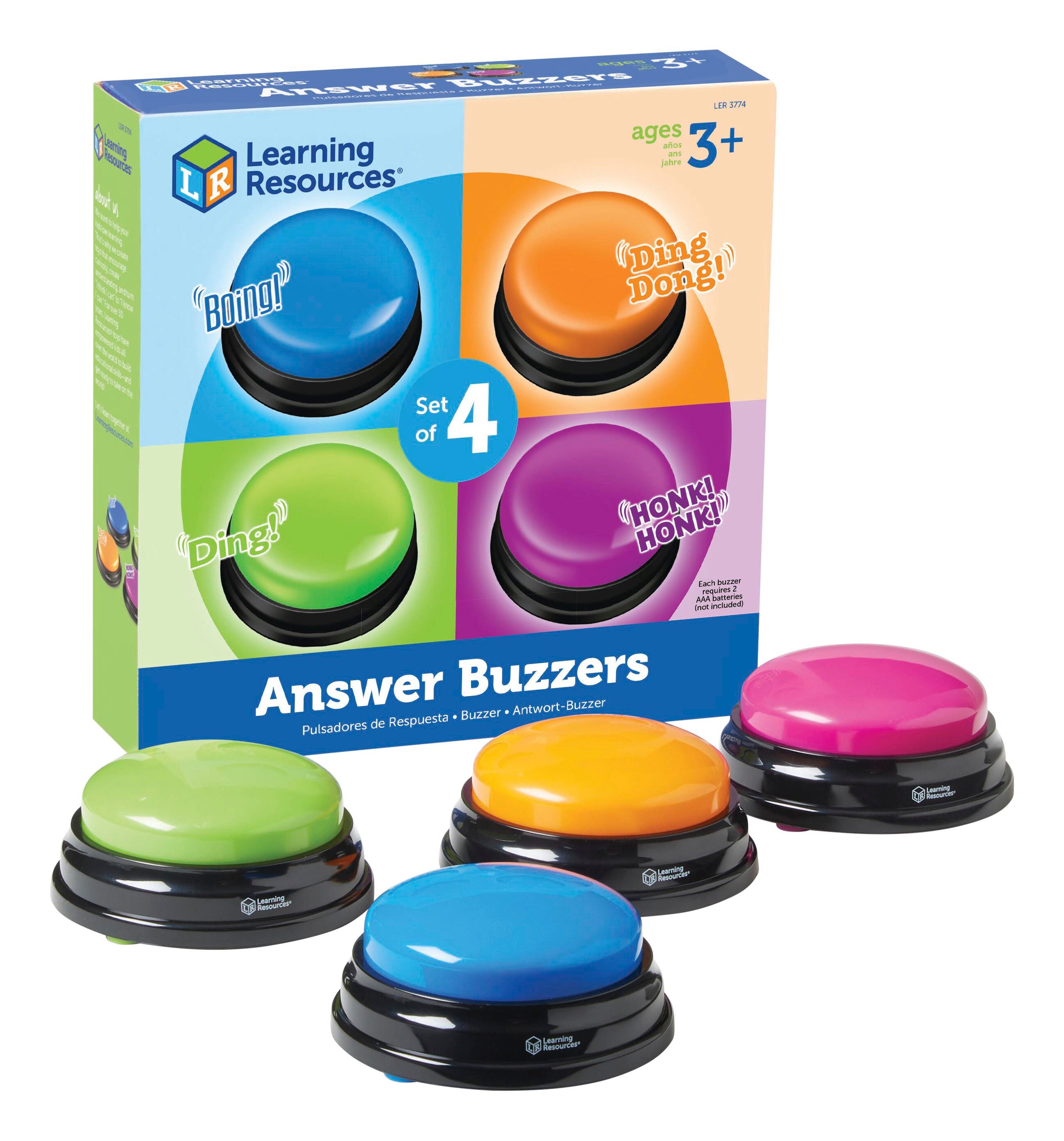 Image for Learning Resources Answer Buzzers, Set of 4 from School Specialty