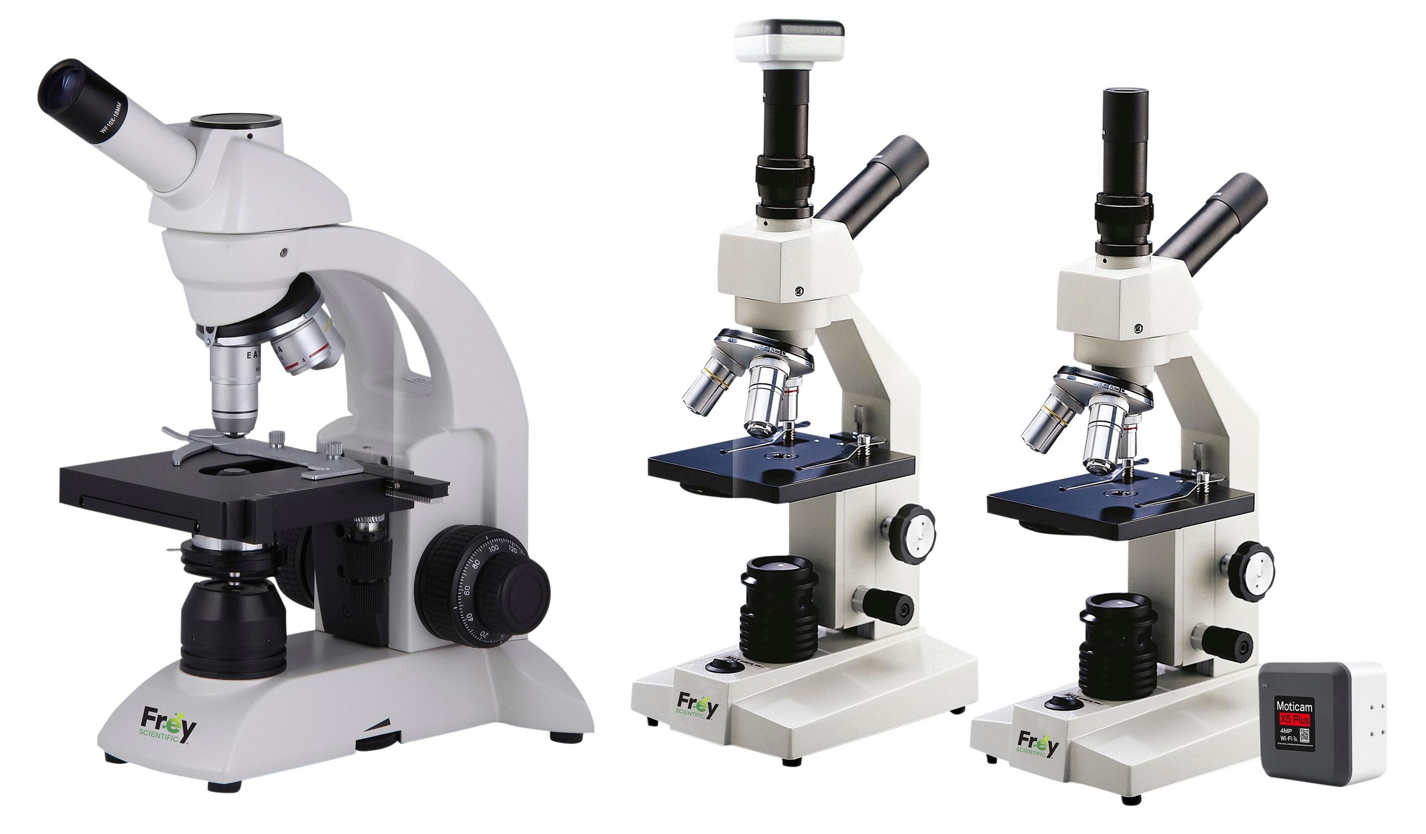 Image for Frey Scientific Digital Classroom Microscope Bundle, 132-CLED/213-RLED from School Specialty