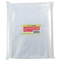 School Smart Heavy Duty Sheet Protectors, 8-1/2 x 11 Inches, Clear, Pack of 200 2150839
