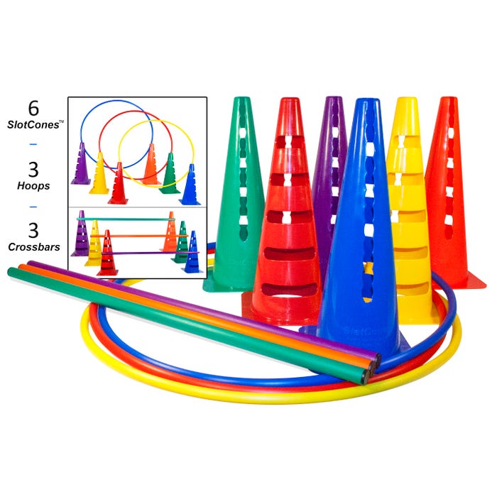 Pull-Buoy SlotCones Obstacle Kit, Set of 12