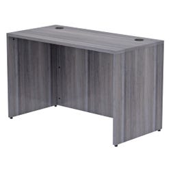 Image for Classroom Select Laminate Rectangular Credenza Desk Shell, Weathered Charcoal, 47-1/4 x 23-5/8 x 29-1/2 Inches from School Specialty