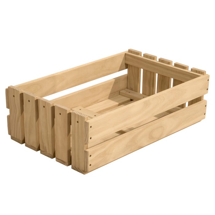 Wood Designs Outdoor Storage Crate, 28 x 18-1/4 x 9 Inches