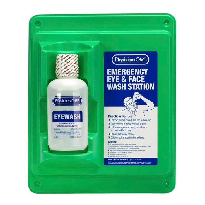 PhysiciansCare Eye Wash Stations and Refills