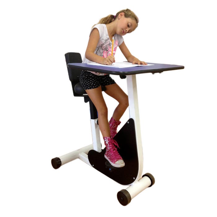 Kidsfit Kids' Pedal Desk, Ages 6 to 12
