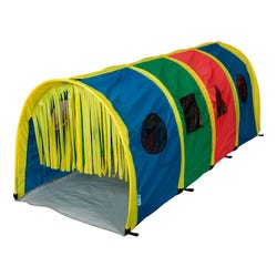 Super Sensory Activity Tunnel, 6 Feet, Multi-Color, Each 2120980
