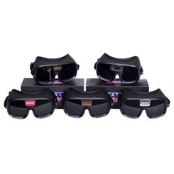 Fatal Vision Alcohol Impairment Goggles Five-Level Pack, Night, Shaded, Set of 5