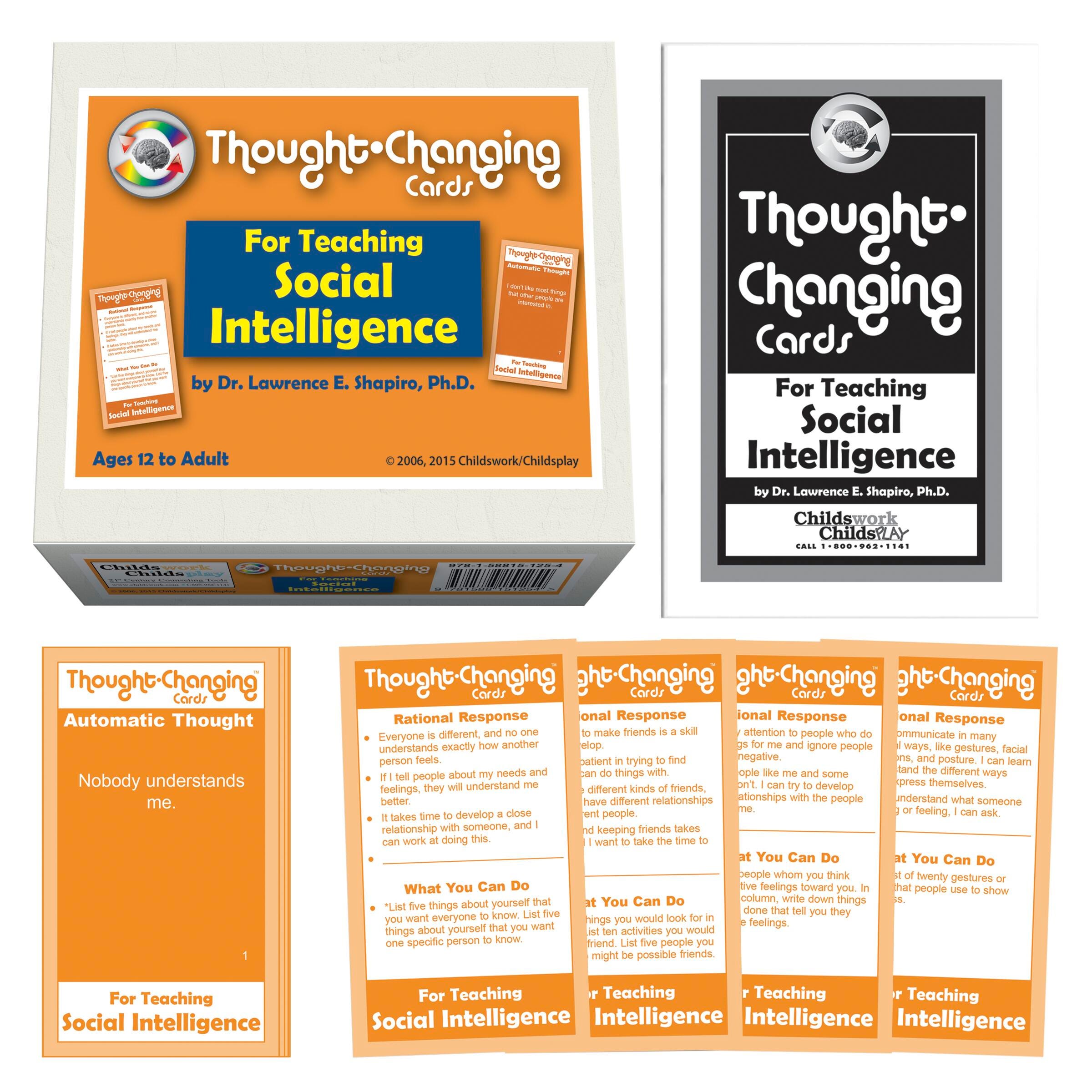 Thought-Changing Cards for Teaching Social Intelligence 2214688