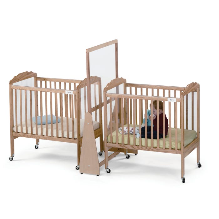 Jonti-Craft See-Thru Small Crib Divider, 20 x 37 x 59-1/2 Inches