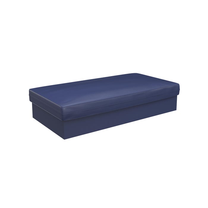 Snoezelen Musical Double Waterbed, 55 x 78-1/4 x 18 Inches, No Heater, White