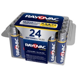 Rayovac Ultra Pro Alkaline Batteries, AAA, Pack of 24 1562437
