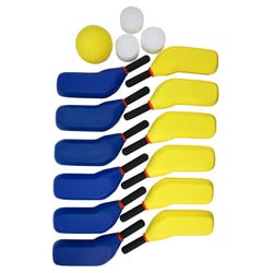 Sportime Foam Hockey Set, Short, Blue, Item Number 2104305