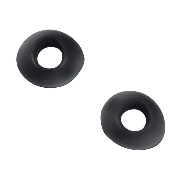 Califone Replacement Ear Cushions for E1-E3 Series Earbuds, Black, Pack of 50