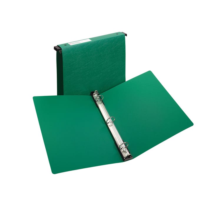 Avery Hanging Storage Binder, 1 Inch Round Ring, Green