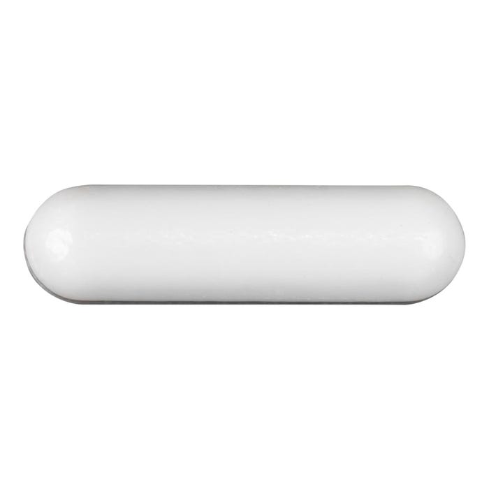 Magnetic Stir Bar, PTFE, Smooth, 30 x 8 Millimeters, White, Pack of 10