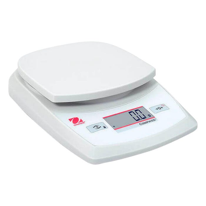 OHAUS CR Portable Balance, 5200 Gram Capacity, 1 Gram Readability