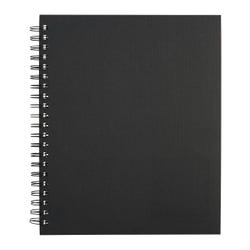 Nasco Hardcover Spiral Sketchbook, 65 lb, 8-1/2 x 11 Inches, 80 Sheets