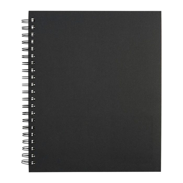 Nasco Hardcover Spiral Sketchbook, 65 lb, 8-1/2 x 11 Inches, 80 Sheets